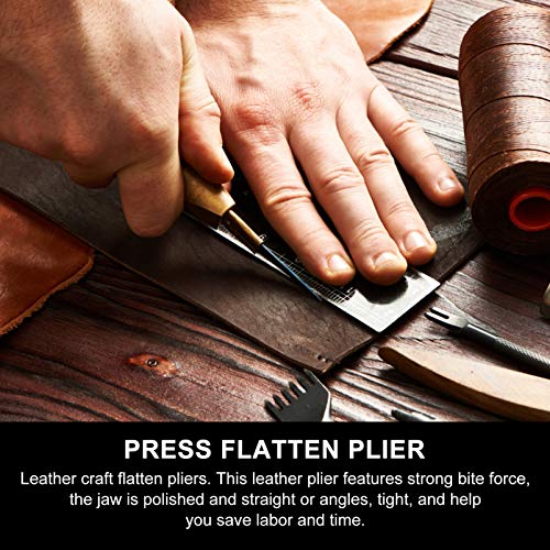 Alicate de couro VICASKY para artesanato de couro alicate de alicate de nariz chato para economizar