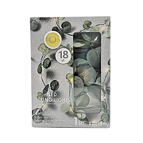 Frosted Eucalyptus Leaf Garland - No5a Interiors