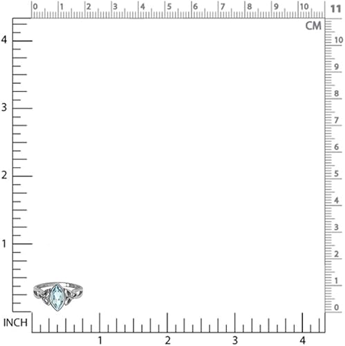 Miniatura 2 de Silvershake Anillo solitario de plata de ley 925 con nudo celta triquetra genuina
