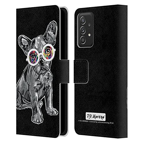 Protection cuir Samsung Galaxy A53 5G rabat portefeuille noir