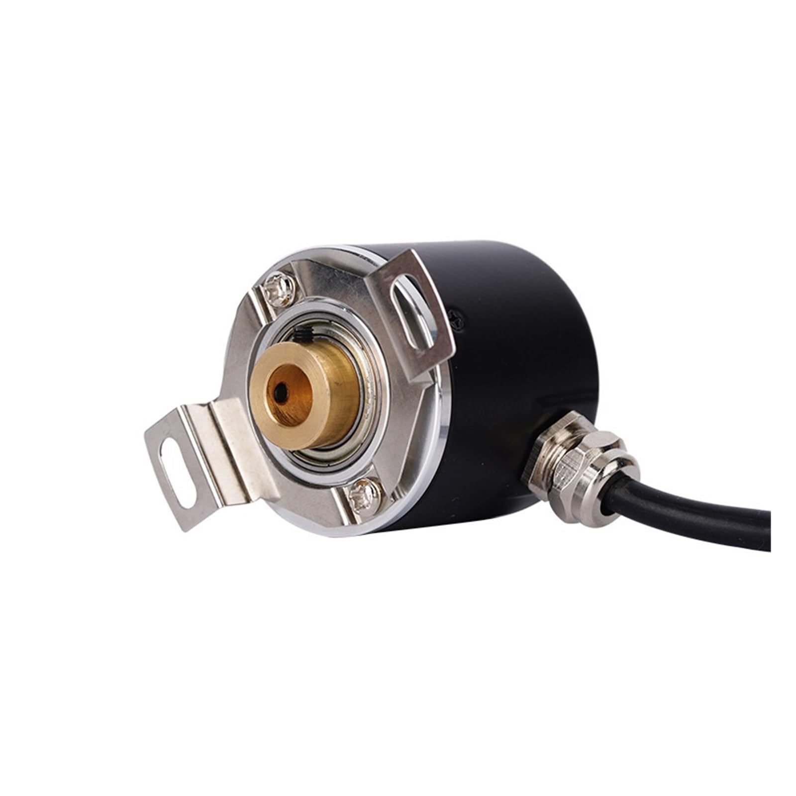 JNURGWLYH Incremental Differential Encoder Semi-Hollow Shaft 10-5000 Pulse(3600 pulses)