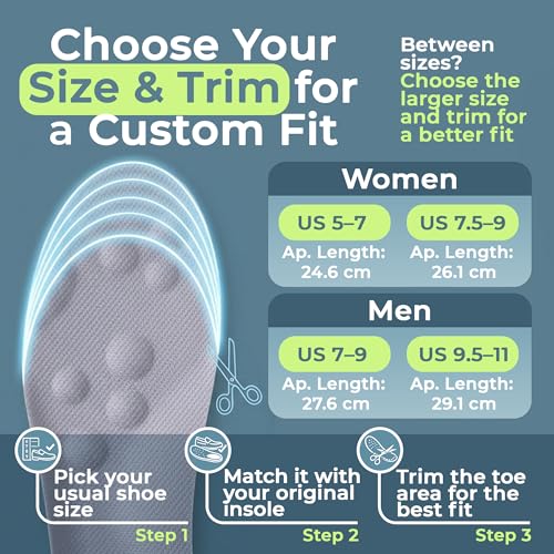 Plantillas Steppers para Hombre y Mujer con Soporte de Arco y Amortiguación miniatura 3