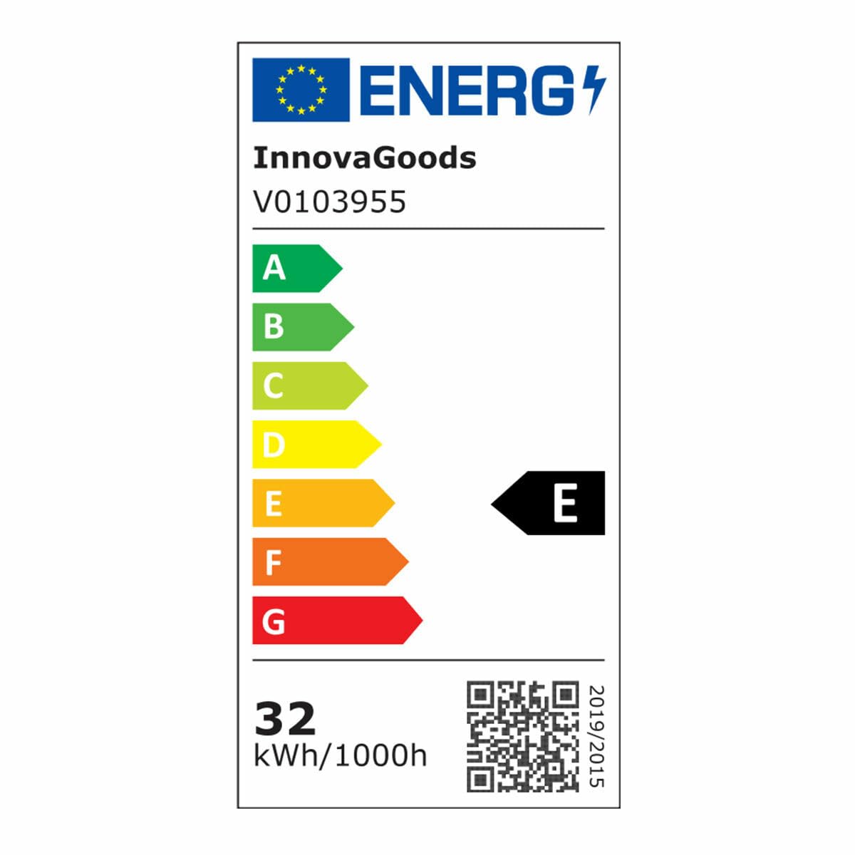 InnovaGoods Ventilatore da Soffitto con Luce LED e 4 Pale Retrattili Keteez Bianco 72 W Ø49-104 cm