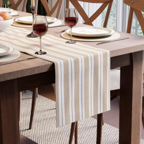 Encasa XO Tischläufer, Baumwolle, Schwerer Stoff 32x230 cm – Ansicht 1