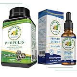 Propolis Health - Bee Propolis Longevity 180 Capsules - Propolis Extract - Supplement for Optimal He