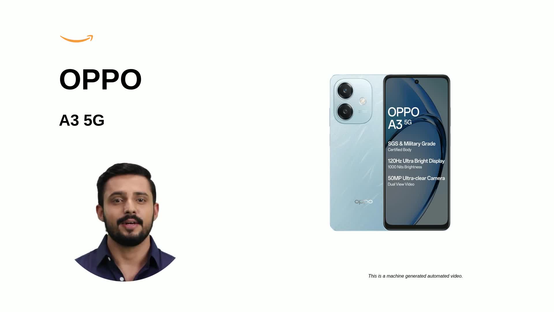 OPPO A3 5G 4GB/128GB パール OPPO A3X 5G (Sparkle Black, 4GB RAM, 128GB Storage)|6.67” HD+