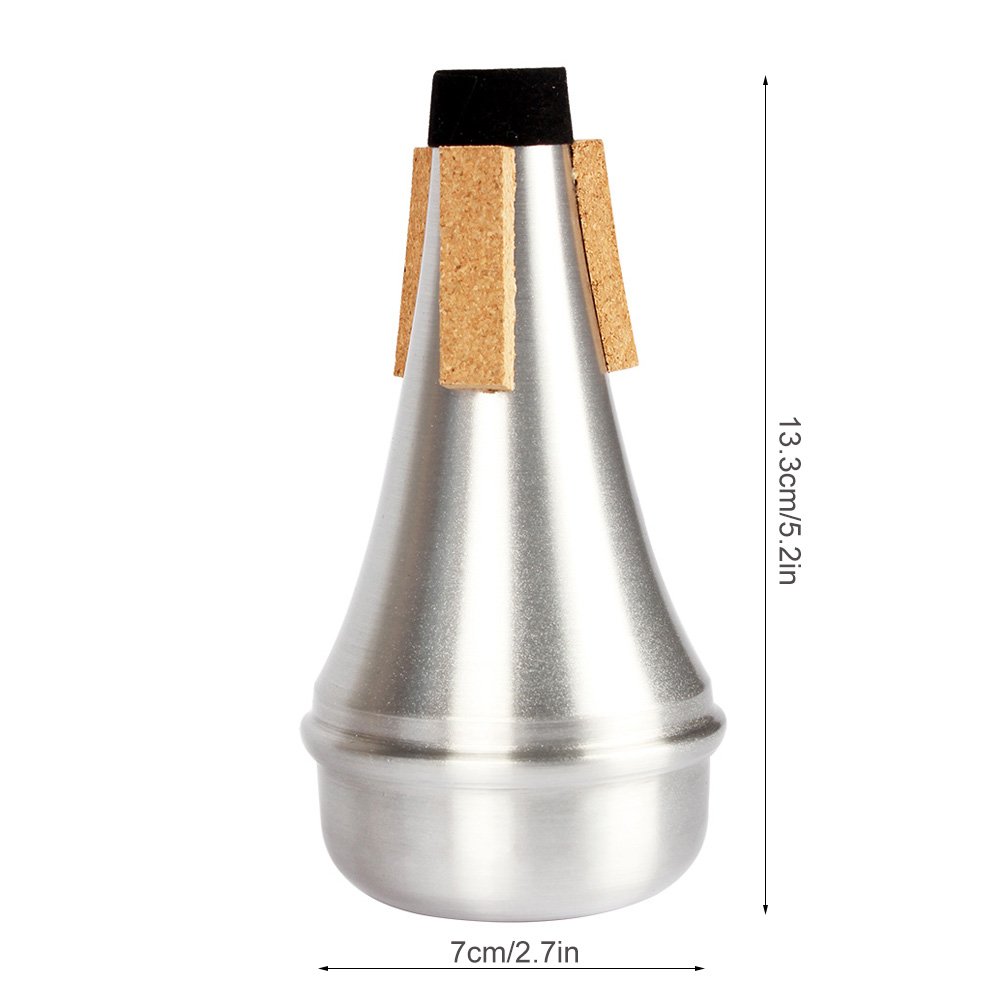 Tromba Mute, Accessori per Strumenti per Silenziatore Muto per Tromba in lega di Alluminio