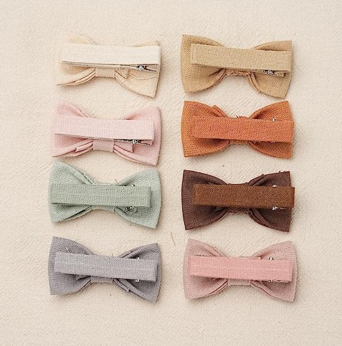 Fancy Clouds Baby Hair Clips With Baby Girl Bows,20Pc Boutique Handmade Fully Lined Hair Barrettes Hair Accessories For All Age Girls Toddlers Infants #TOP4