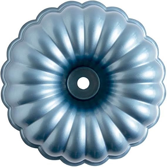 Nordic Ware Formed Elegant Party Bundt, 12 Cups, Twilight Blue