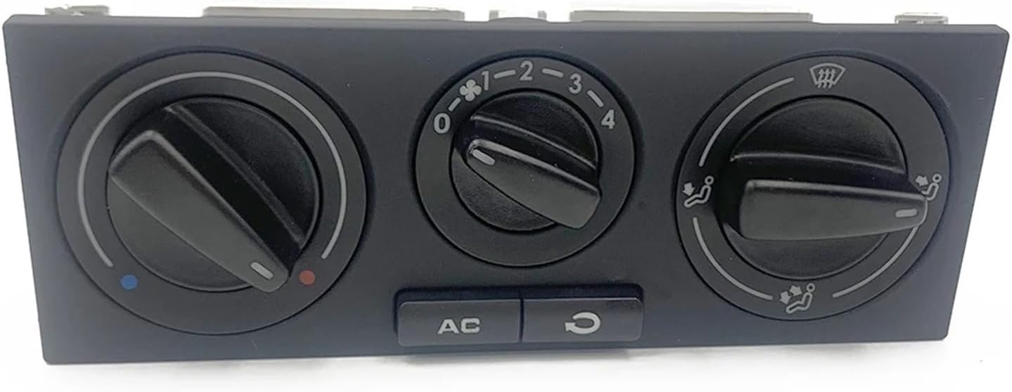 AC Air Condition Climate Control Switch Panel Compatible with Golf Compatible with Jetta Beetle 1998-201