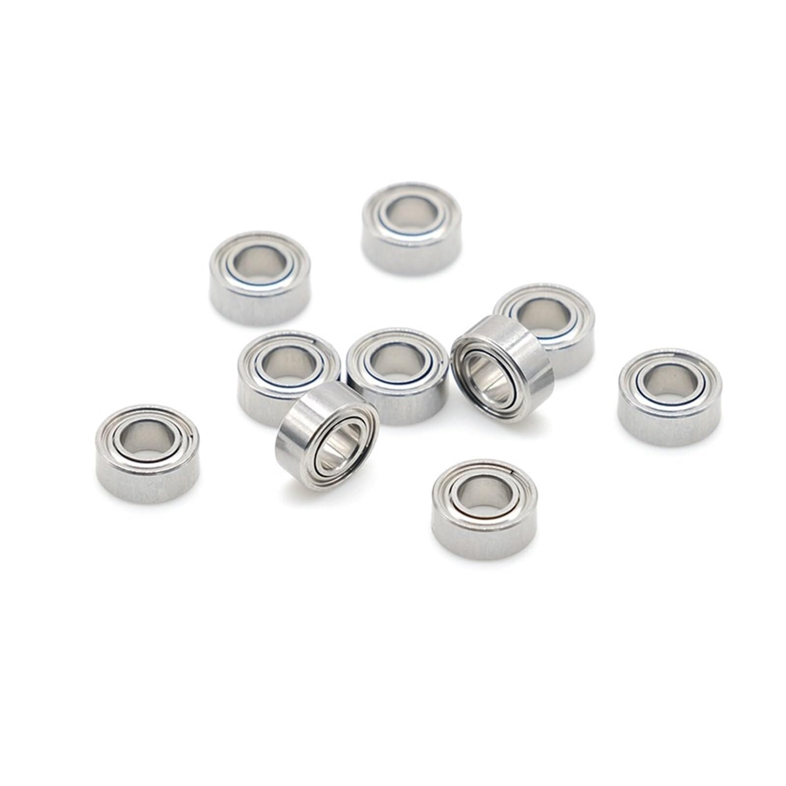 Łożyska kulkowe, 10 szt. Łożysko kulkowe SMR63ZZ ze stali nierdzewnej 3x6x2,5 mm ABEC-7 Mini łożyska kulkowe Lucky