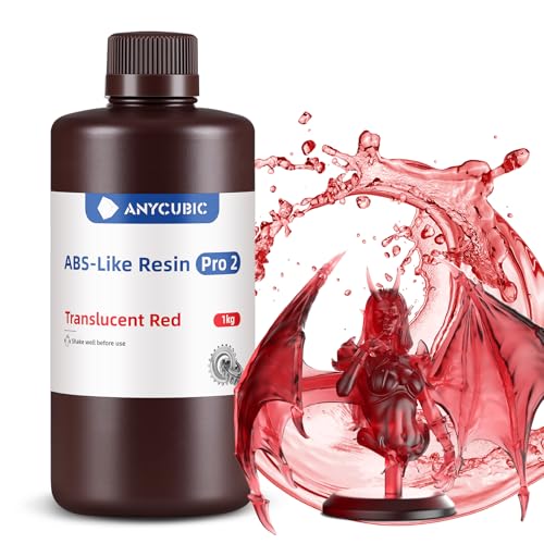 ANYCUBIC Abs-Like Resin Pro 2, Resina De Impressora 3D 8K Atualiz...