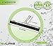 Alpine Industries Industrial-Duty Curved Floor Squeegee - Wide Commercial Cleaner Head Replacement w/Rubber Blade - 24 inches