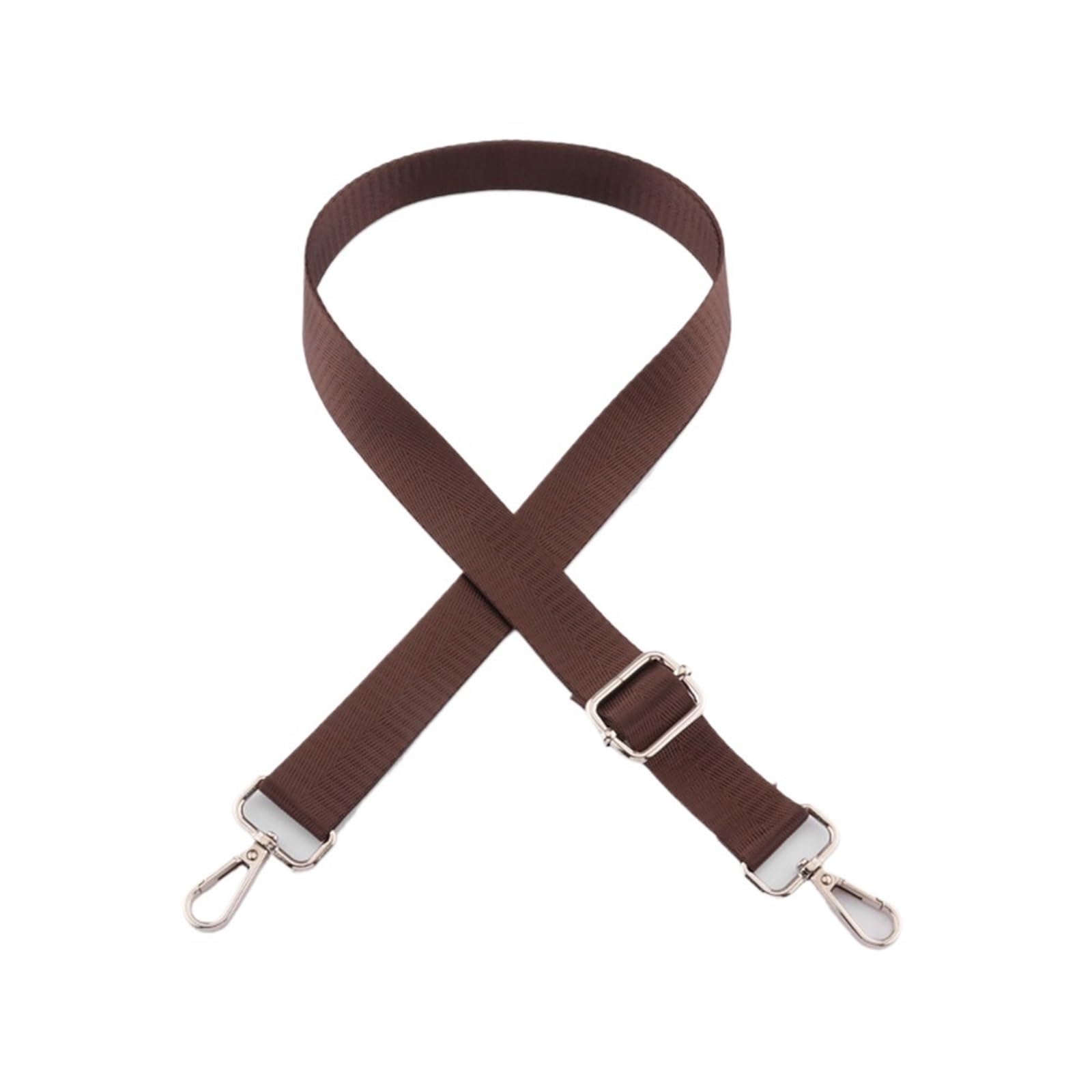 LUOHANUS 2.5cm Wide Shoulder Bag Strap Replacement Strap for Bags Accessories(Brown)