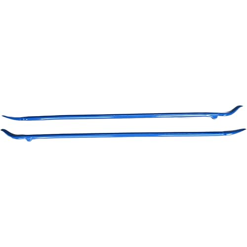 Tire Iron Tool Blue QC-B42-B2 41in Car Truck Auto Lever Bar 2-Pieces