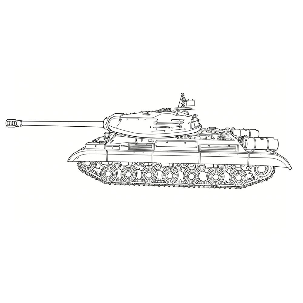 SS56856 Modello Militare 1/56: carro Armato Medio sovietico IS-4M