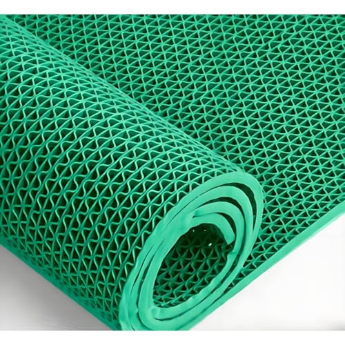 AOCIR �Ɩ��p�E�ƒ�p�E�H�Ɨp ����~�߃}�b�g | 4.5mm �� PVC �S���� �z������ ���� | �����E���ցE�v�[���E���ԏ� ���ꏊ�K�p | �]�|�h�~ ����ҁE���p�i (�O���[��,120 x 400 cm)