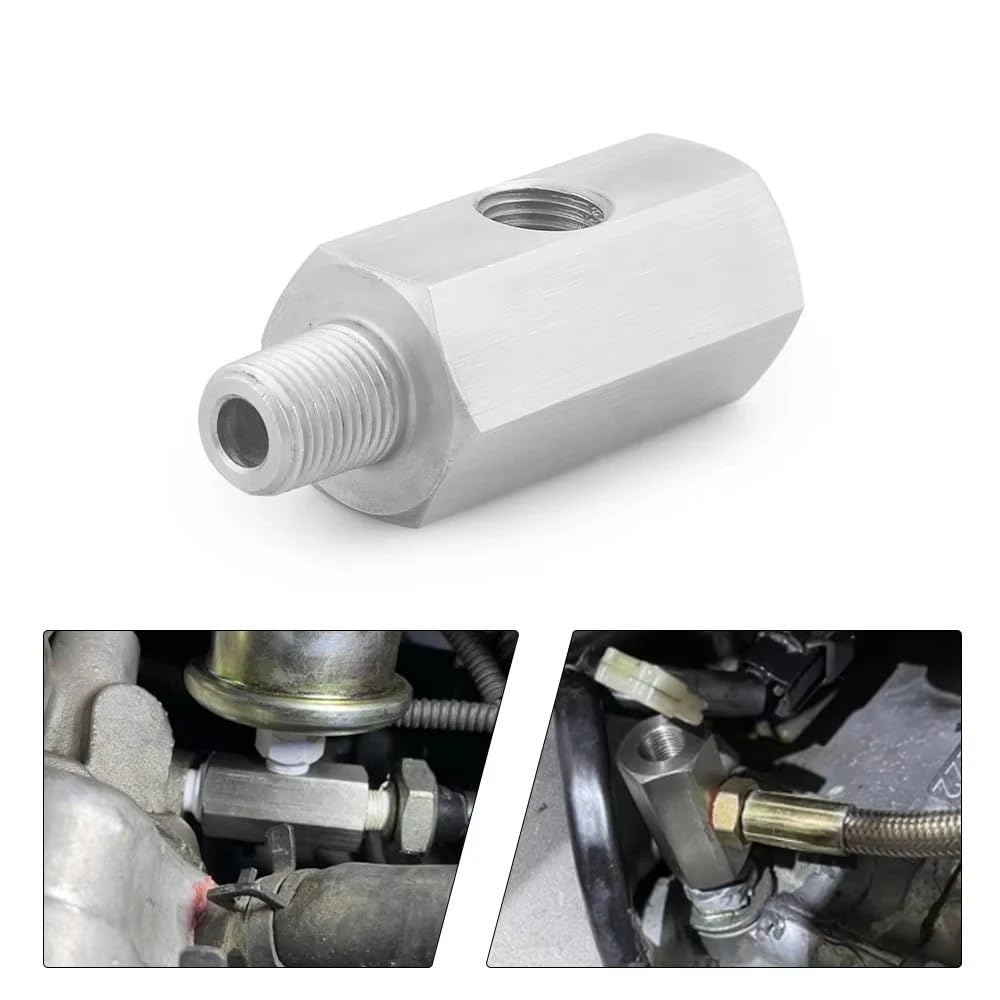 Oil Level Sensor 1pc Car Oil Pressure Sensor Steel Side Hole 1/8 "NNPT Internal Thread M12 M10 M14 1/8NPT 1/4NPT Oil Levelling Sensor(1PC-M14)