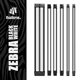 Asiahorse Customization Mod Sleeve Extension Power Supply Cable Kit 18AWG ATX/EPS/8-Pin PCI-E/6-pin PCI-E (White-Black-Mix)