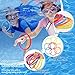 Lewtemi 30 Pcs Diving Rings Rainbow Pool Rings Bulk for Kids Swimming Pool Diving Toy Easy to Find & Grab Suitable for Kids & Adults, 6 Colors