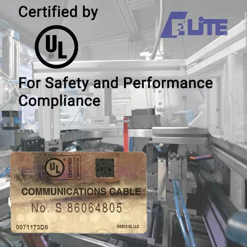 Cat6E Riser (Cmr), 1000Ft, Utp 24Awg, Solid Bare Copper, 600Mhz, Ul Certified, Easy To Pull (Reelex Ii) Box, Bulk Ethernet Cable In Blue #TOP7