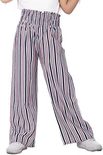 BEBO بناتي بنطلون كتان استيك 12 سنة موف