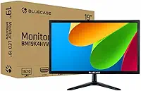 Monitor Bluecase BM19K4HVW, 19 Polegadas, HD 1440x900, LED, Design Slim, Ângulo de Visão Amplo, Cores Vivas