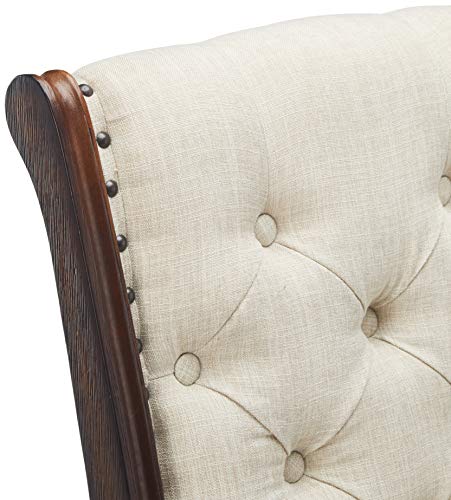 Coaster Furniture Glen Cove Dining Chairs With Button Tufting And Nailhead Trim Antique Java And Cream (Set Of 2) 110312 #TOP6
