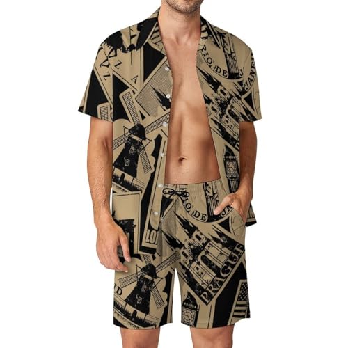 Chemise Hawaïenne Hommes et Short pour Vos Journées au Bord de la Mer
