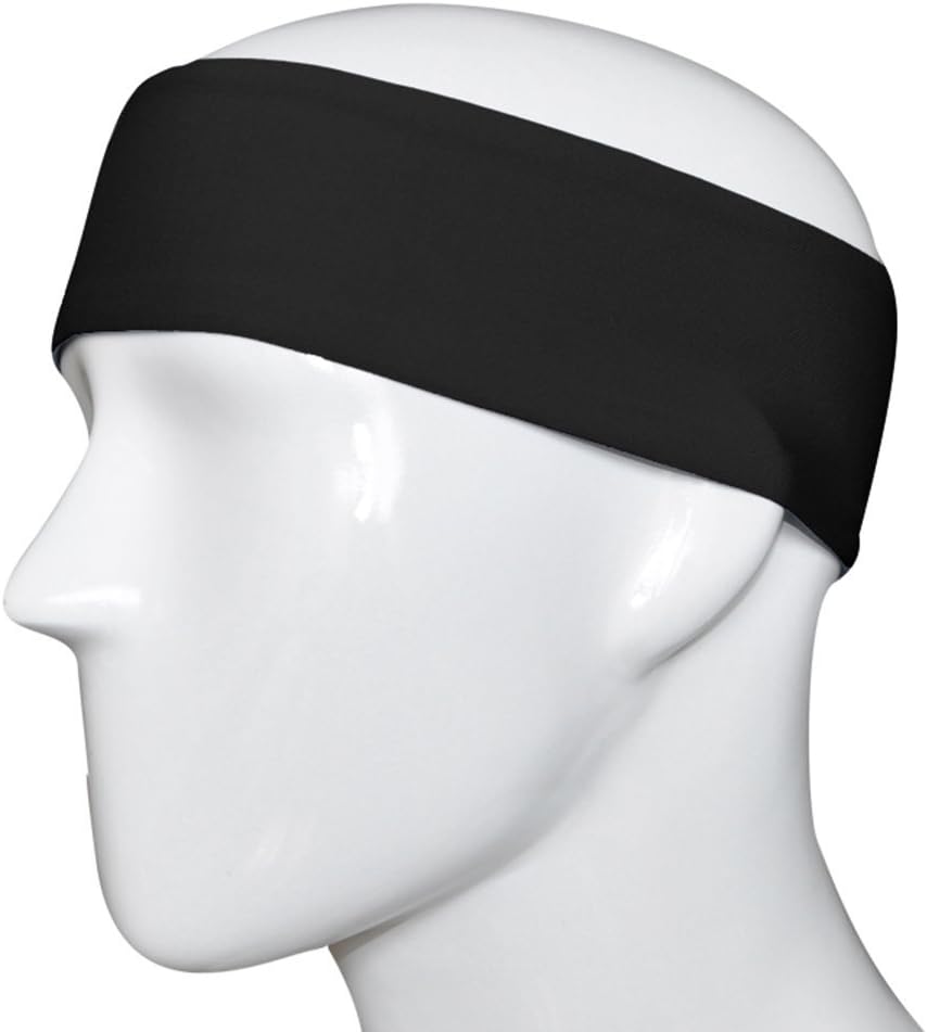 HairmatesActivity Headbands Set of 3 for Running/Jogging/Salons/Gyms/SPA/Sports/Tennis/Yoga/Aerobics (Black)