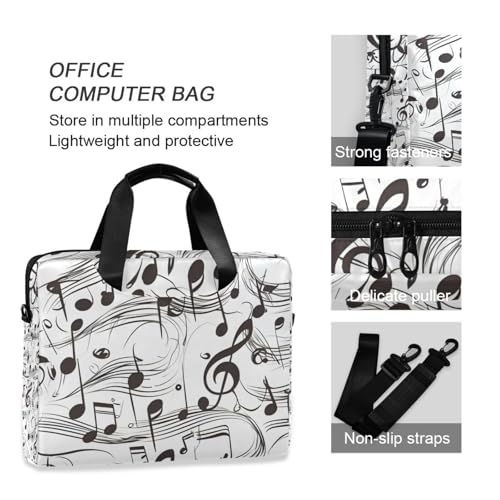 Funda para portátiles de 15.6 pulgadas con asa y correa miniatura 6