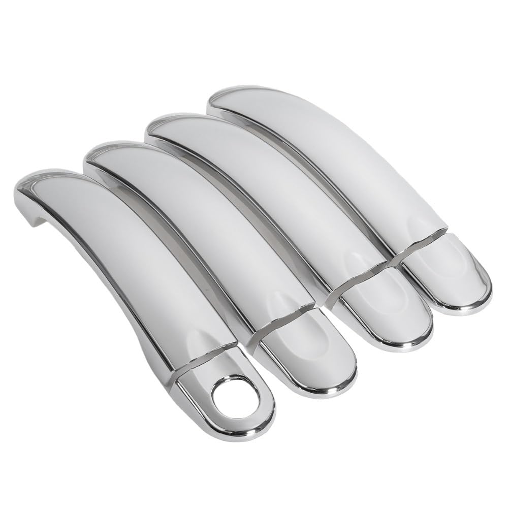 HIIAW Car Door Handle Cover Trim for Jetta for MK5 for Golf for Plus for for GTI 2006-2010 Car Door Handle Cover Cup Bowl Trim Styling Accessories