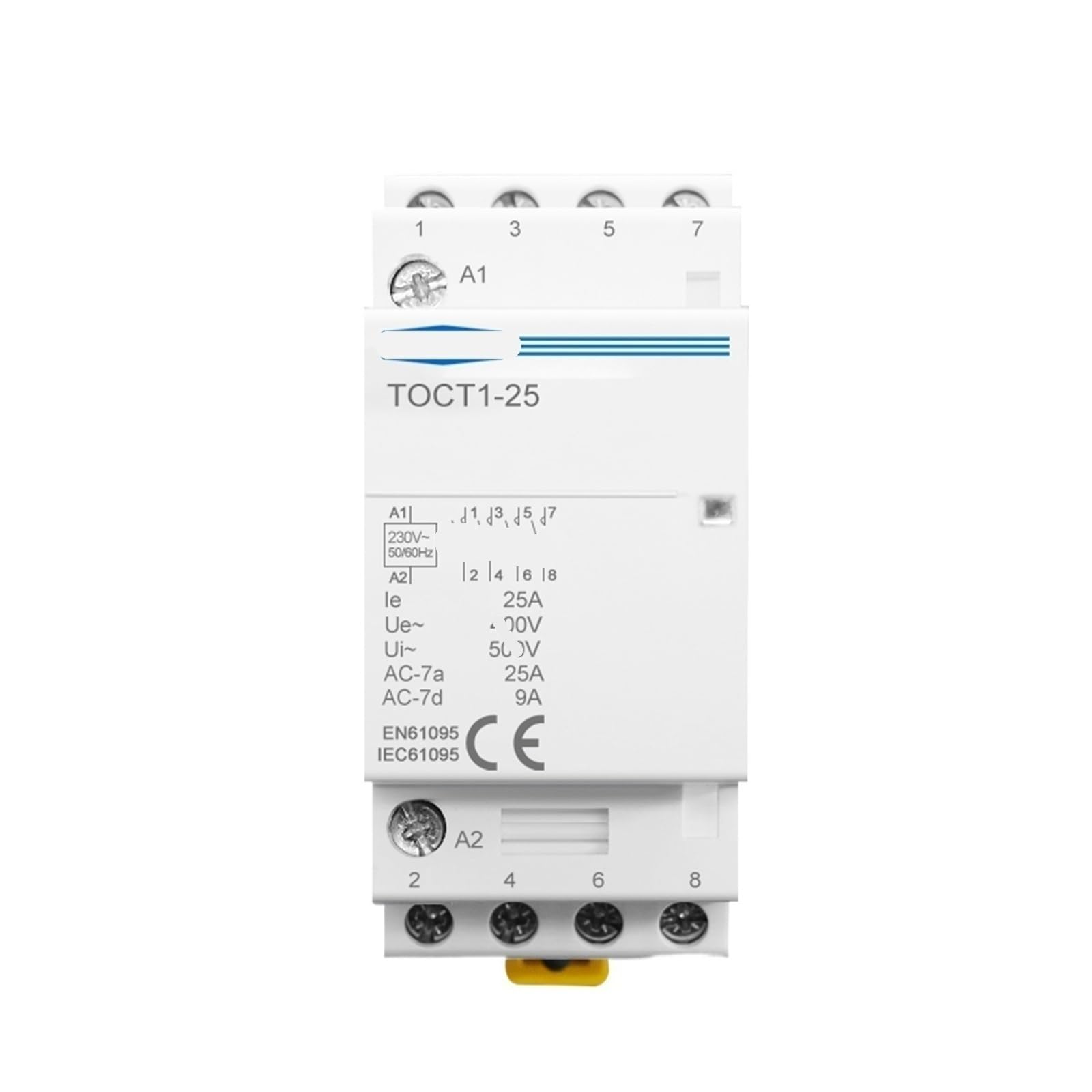 Contacteur TOCT1 4P 25A inverseur pour automatisme industriel 110V AC