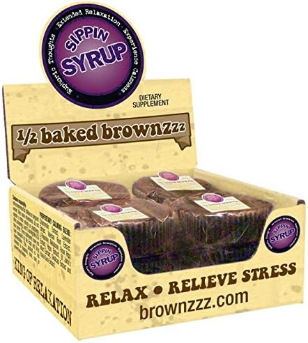 1/2 Baked Brownzzz - Relax and Relieve Stress - Case - 12 Pack