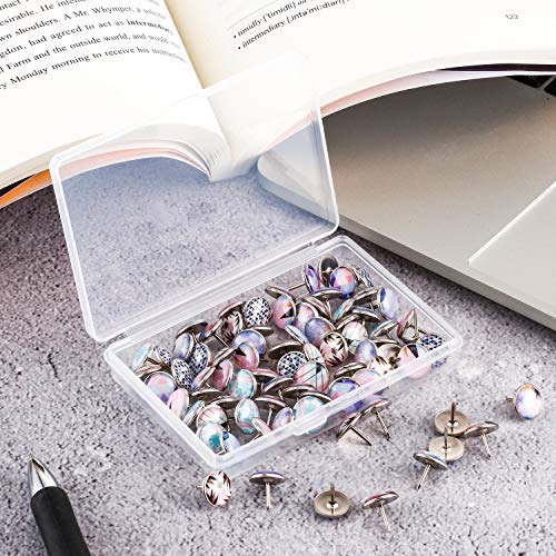 Creative Fashion Steel Push Pin For Photos Wall, Maps, Bulletin Board Or Cork Boards, 80 Pieces (Color C, Nordic Style) #TOP4