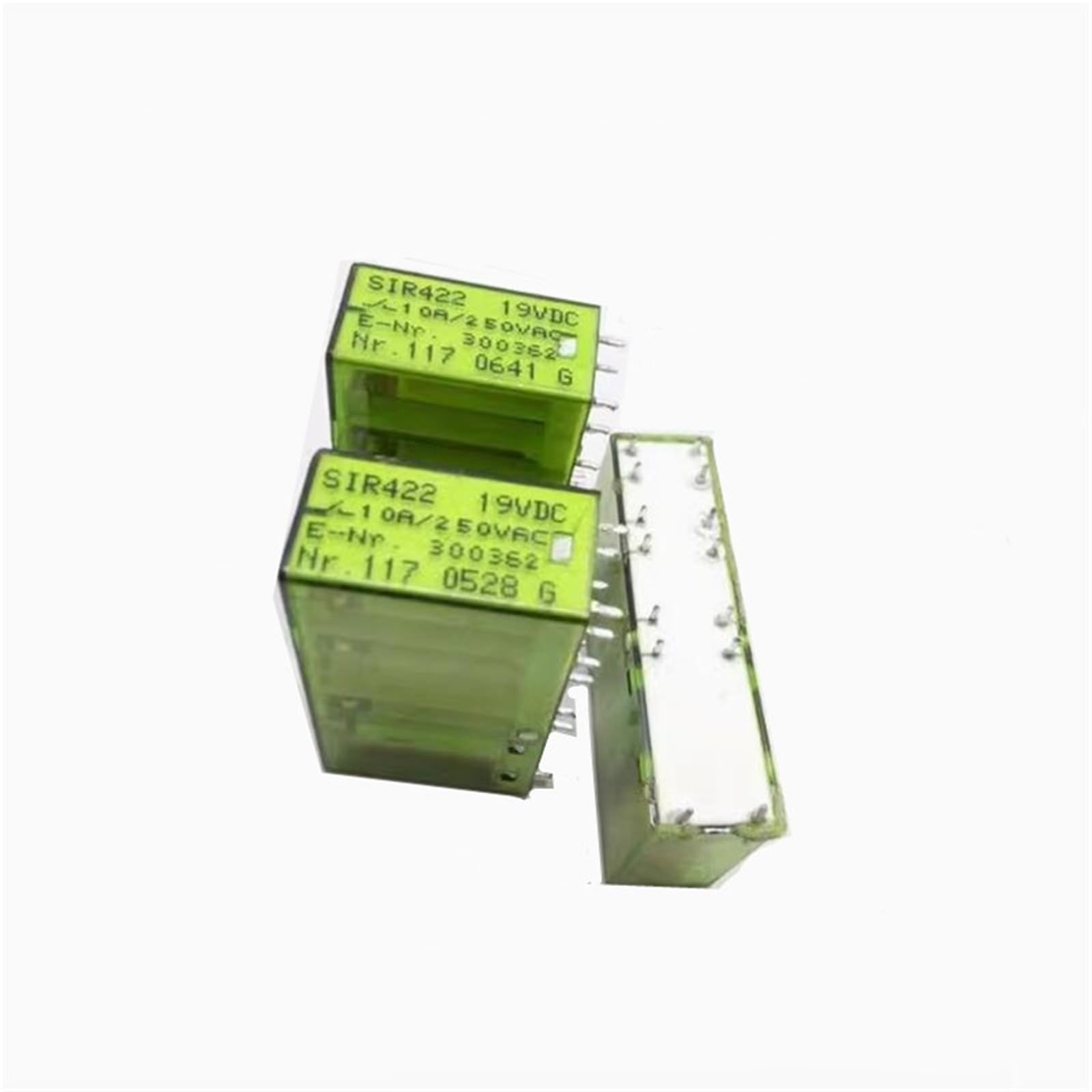 Relais SIR422 DC19V résistant aux surcharges 10A pour réparation de cartes, 2PCS