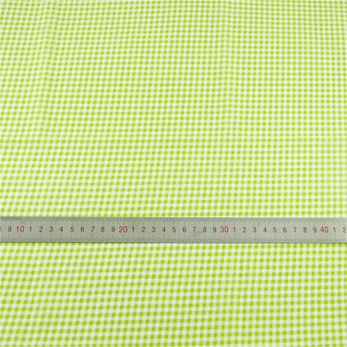 Tissu coton carreaux blanc et rouge coupon 200x150cm couture patchwork mercerie - 5