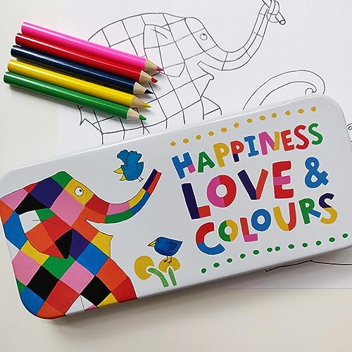 Robert-Frederick-RFS13908-Elmer-The-Elephant-Stationery-Tin