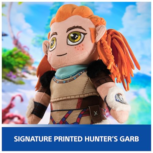 PlayStation Horizon Forbidden West, Premium 10-Inch Aloy Collector Grade Plush Toy, Cute Plushies and Kids Toys for PS5 Fans of All Ages - image 4