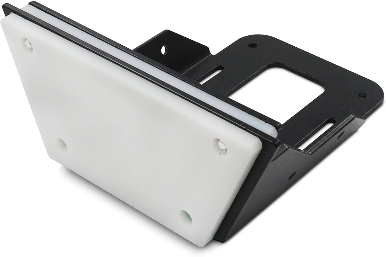 Transom Motor Mount for Kayak/Bracket,Trolling Motor Transom Mount, Trolling Motor Transom Motor Mount ,3.75 x 4.75 Bolt Pattern (Black)