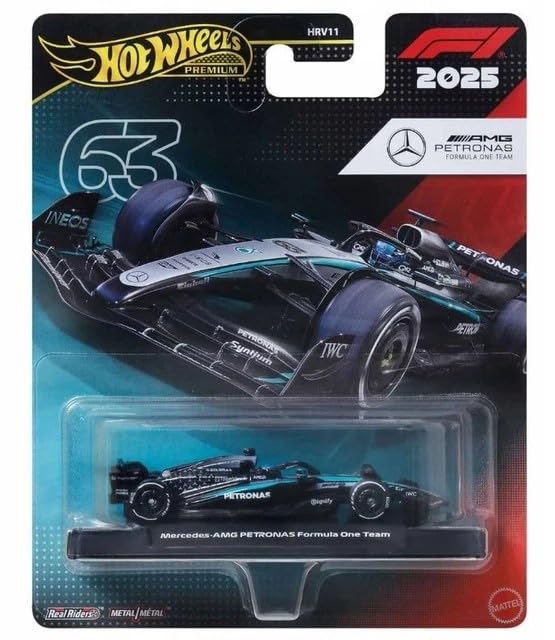 HOT WHEELS Premium 2025 Formula 1 Mercedes-Amg Petronas HRV11 - JKD80 'George Russel'