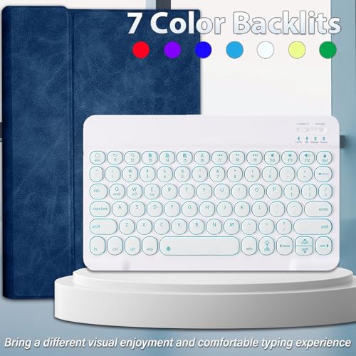 Funda para Samsung Galaxy Tab A9 Plus ideal para estudiar con teclado sutil 6