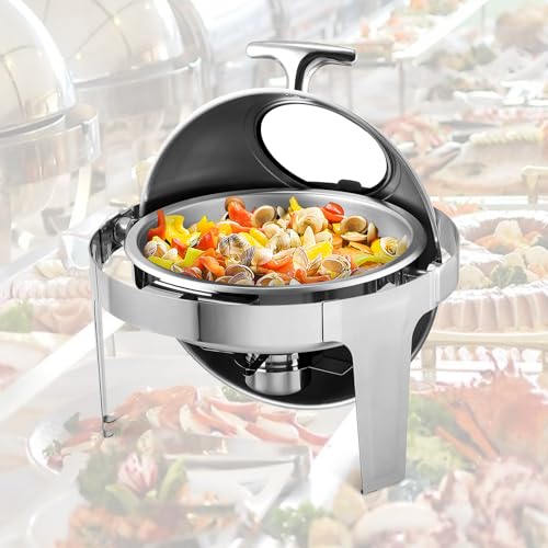 Roll Top Chafing Dish Buffet Set