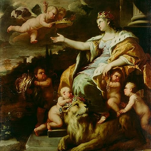 Tableau toile Allégorie grand format 60x90cm pour décoration murale salon