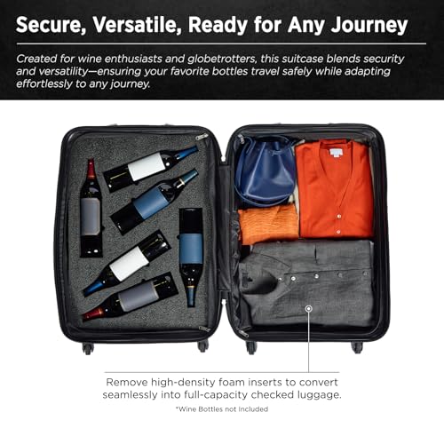 VinGardeValise 12-Bottle Wine Suitcase
