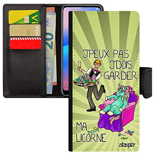 Housse Samsung S21 Licorne humour pour trier ses cartes