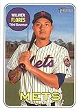2018 Heritage #19 Wilmer Flores Mets Baseball