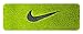 Nike Swoosh Bicep Bands (1 Pair, One Size Fits Most, Atomic Green/Black)