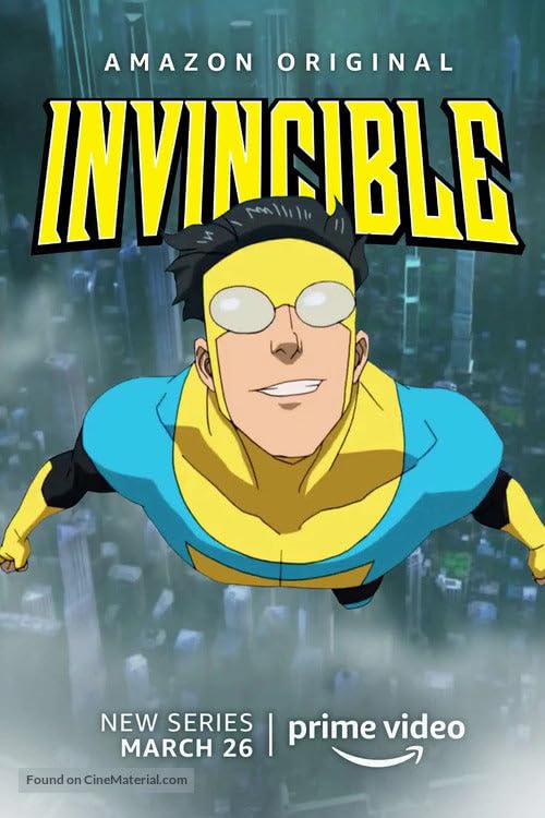 Pixie Posters Invincible TV Series Poster Wall Art A4 Size Version 4