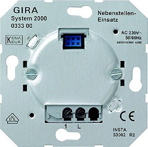 Preisvergleich Produktbild Gira Nebenstelle 033300 Einsatz S2000 (2-draht)